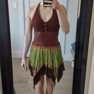 Halter top fairy/festival dress